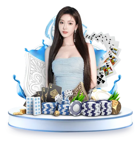 Chip poker và lá bài trên bàn chơi